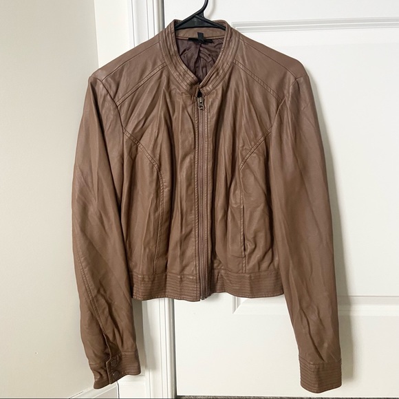 Like new! Apt 9 Faux Leather Jacket - Picture 3 of 3